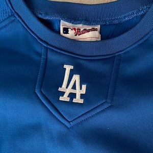 Mens Dodgers Majestic long sleeve pullover 2xl
